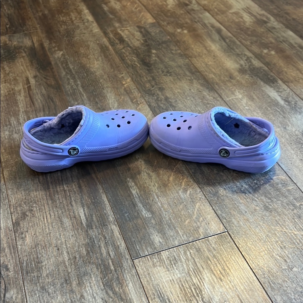 CROCS Purple Clog Shoes - Picture 5 of 10
